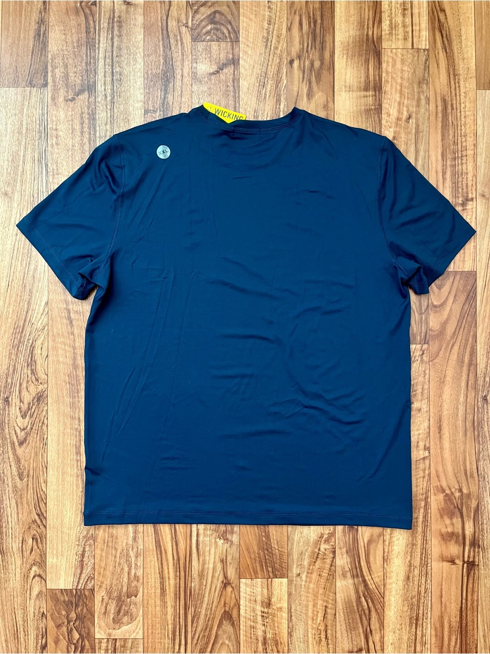 Nautica men's dark navy slim fit short sleeve crewneck t-shirt - Picture 6 of 7